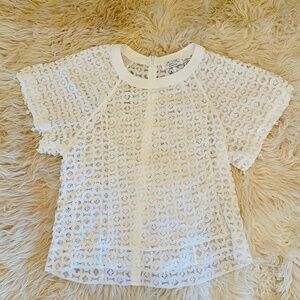 Byron Lars sheer lace top - size 2